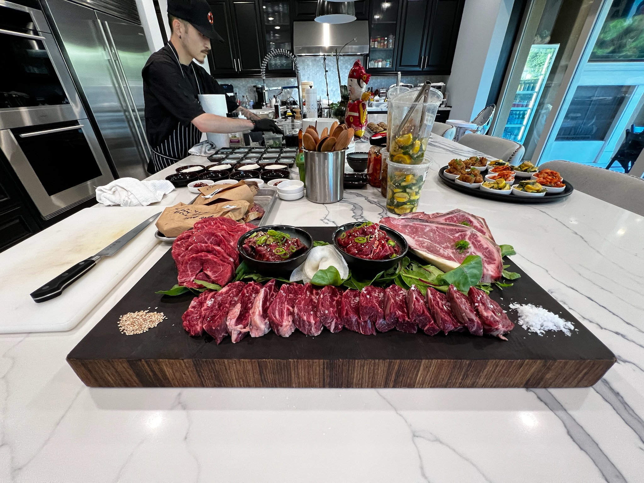Korean Barbecue Catering for a wedding
